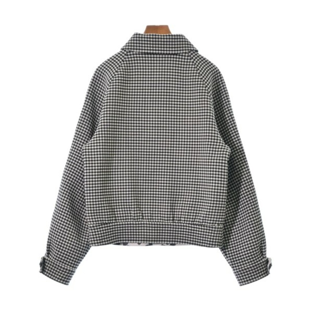 Marni(マルニ)のMARNI マルニ ブルゾン 36(XS位) 黒x白(ギンガムチェック) 【古着】【中古】 レディースのジャケット/アウター(その他)の商品写真