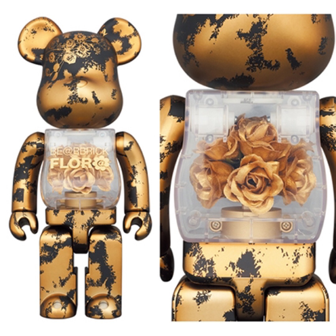 BE@RBRICK FLOR@ 400％ medicom toy ベアブリック