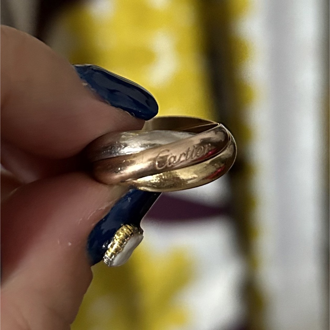 Cartier✨カルティエ トリニティリング 3連 指輪peachshops - リング Cartier✨カルティエ トリニティリング 3連 指輪peachshops - リング