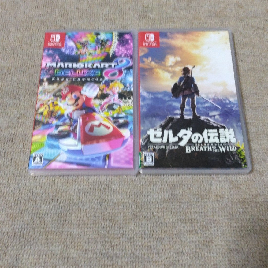 京都にて購入 マリオカート＆ゼルダの伝説ブレスオブザワイルド 家庭用 ...