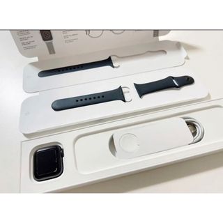 アップルウォッチ(Apple Watch)のApple Watch SE ブラック(腕時計(デジタル))