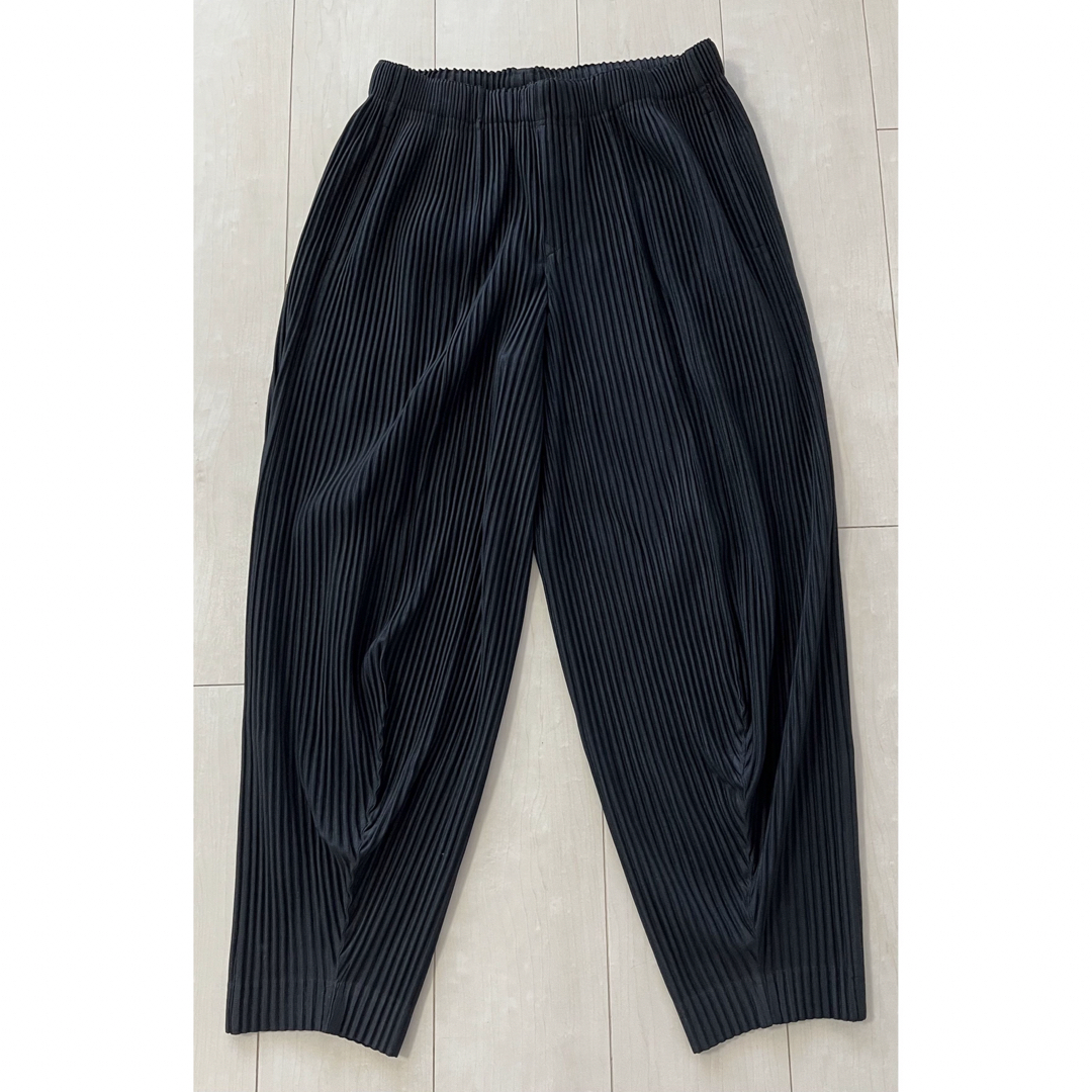homme plisse issey 型どっ miyake プリーツパンツ homme plisse issey 型どっ miyake プリーツパンツ