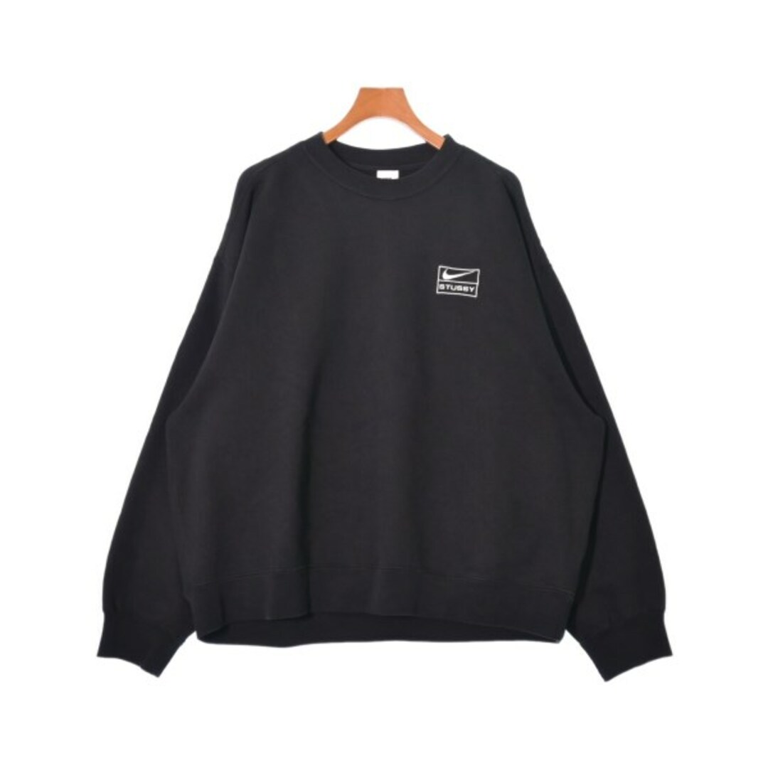 STUSSY(ステューシー)のSTUSSY ステューシー スウェット XXL 黒 【古着】【中古】 メンズのトップス(スウェット)の商品写真