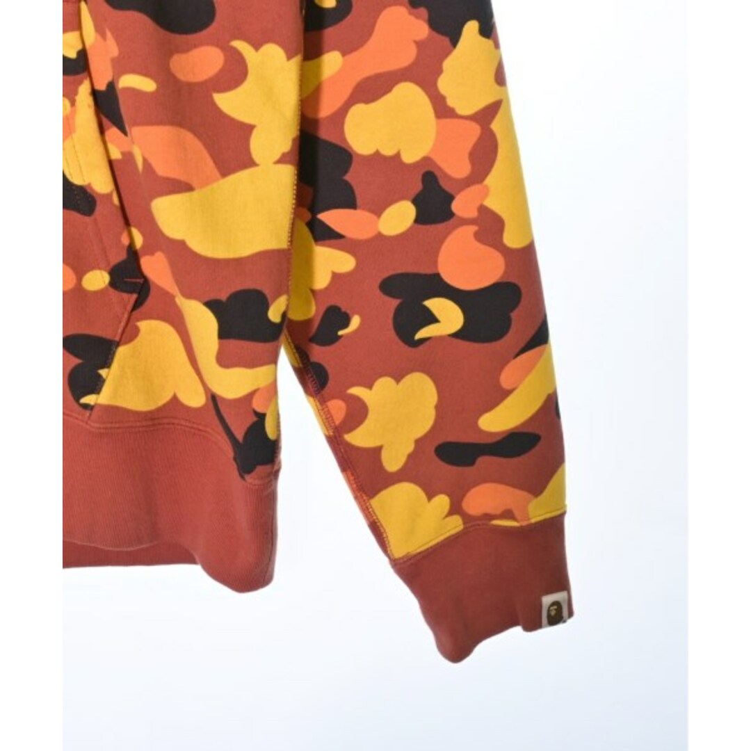 A BATHING APE パーカー XL 茶x黄x黒等(総柄) 【古着】【中古】