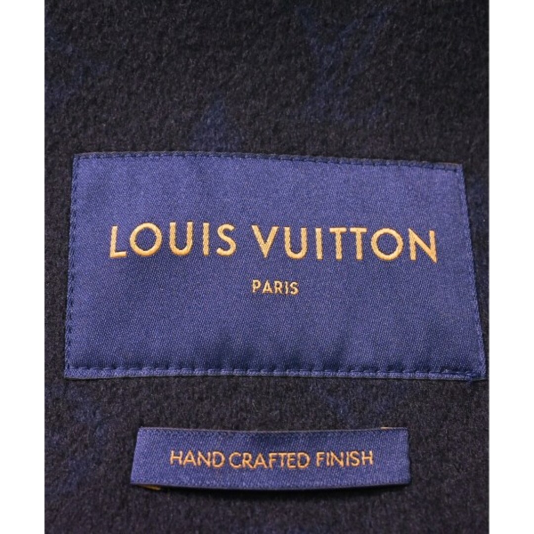 LOUIS VUITTON(ルイヴィトン)のLOUIS VUITTON ルイヴィトン チェスターコート 52(XXL位) 紺 【古着】【中古】 メンズのジャケット/アウター(チェスターコート)の商品写真
