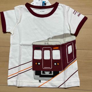 ブランシェス(Branshes)の新品タグ付き☆阪急電車　コラボTシャツ　90(Tシャツ/カットソー)