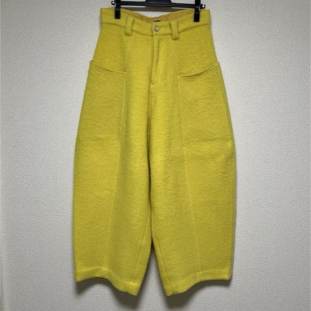 RANDY 22AW Lech wide pants Yellow サイズ2