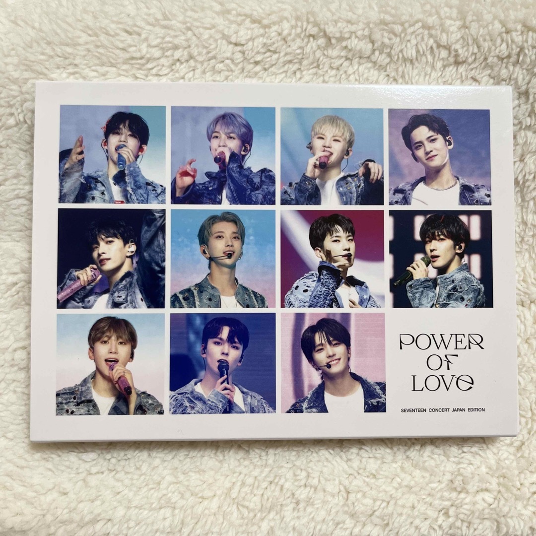 SEVENTEEN - SEVENTEEN power of love 初回限定盤 Blu-ray の通販 by ...