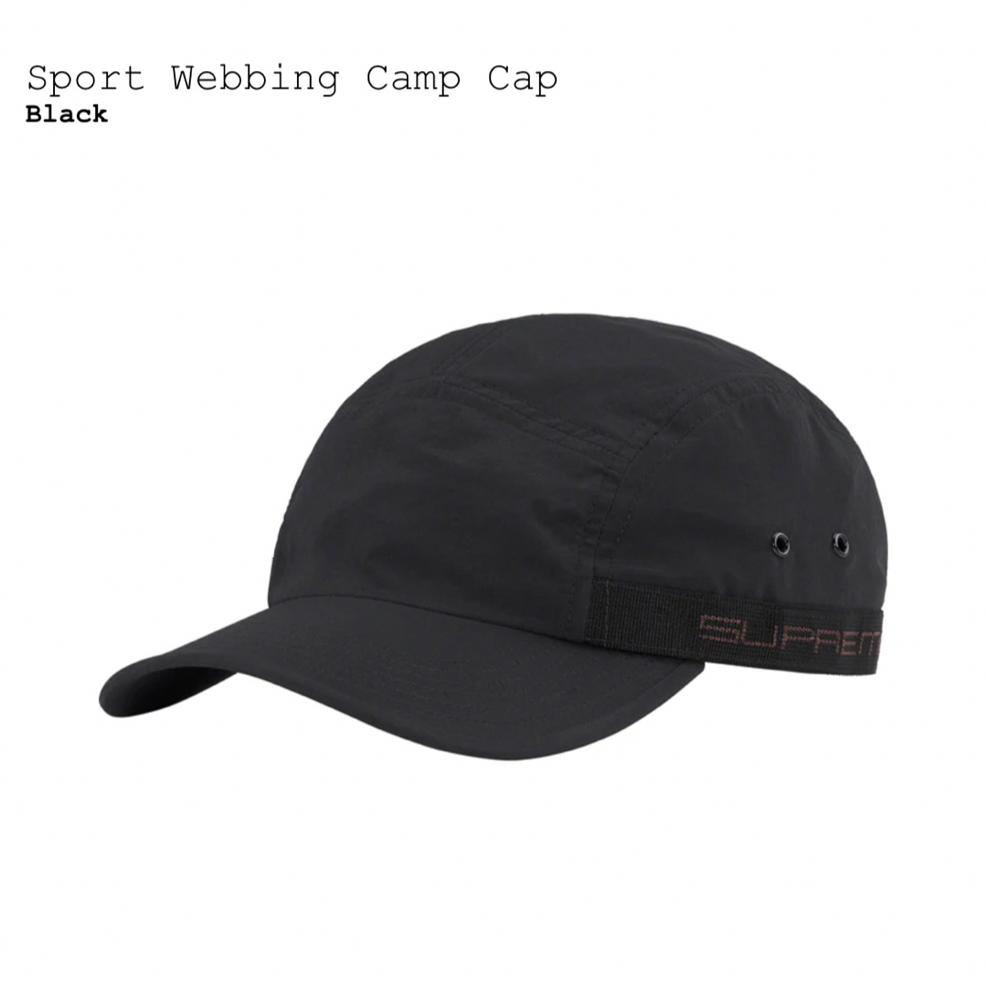 【新品】supreme sport wedding camp Cap black