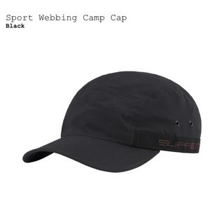 シュプリーム(Supreme)の【新品】supreme sport wedding camp Cap black(キャップ)