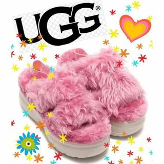 アグ(UGG)の完売しました。新品✨～22.5✨UGG✨Fluff Sugar Platform(サンダル)