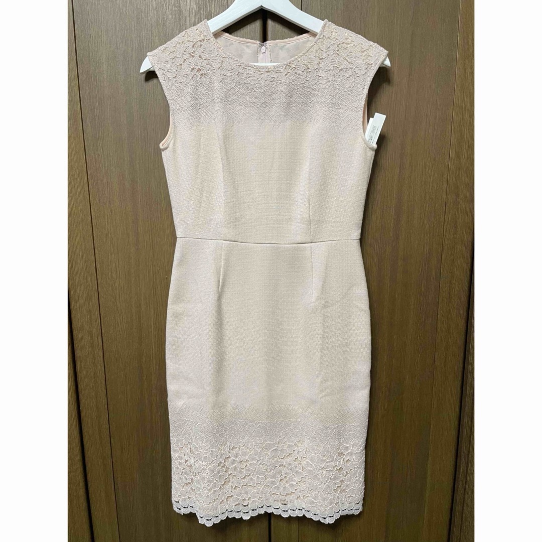 新品 ANAYI レース ワンピース ピンク-