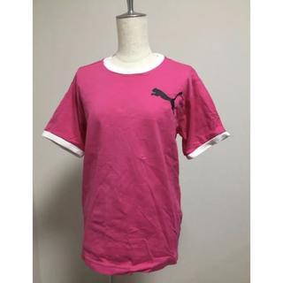 プーマ(PUMA)のPuma プーマ　オーバーサイズ　Tシャツ　ピンク(Tシャツ(半袖/袖なし))