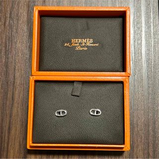 エルメス(Hermes)のエルメス　シェーヌダンクル/ファランドール ピアス TPM ☆新品未使用☆(ピアス)