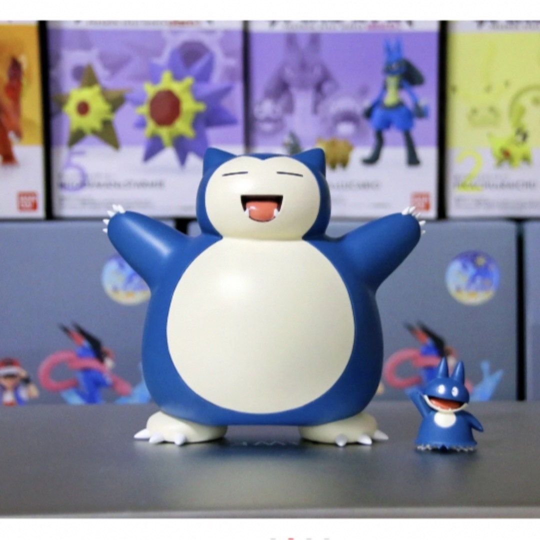ポケモン スケールワールドサイズ カビゴン ゴンベ セット 1/20 1