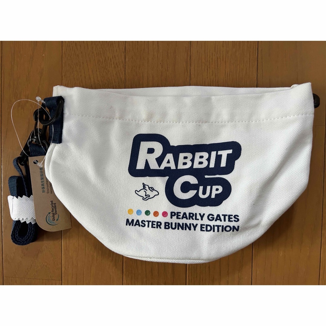 PEARLY GATES(パーリーゲイツ)のPEARLY GATES RABBIT CUP 目土袋 スポーツ/アウトドアのゴルフ(その他)の商品写真