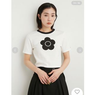 リリーブラウン(Lily Brown)の完売リリーブラウン×マリークワントコラボTシャツ(Tシャツ(半袖/袖なし))