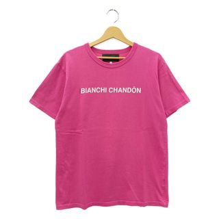 Bianca Chandon 半袖ロゴＴシャツ ピンク    メンズ M(Tシャツ/カットソー(半袖/袖なし))