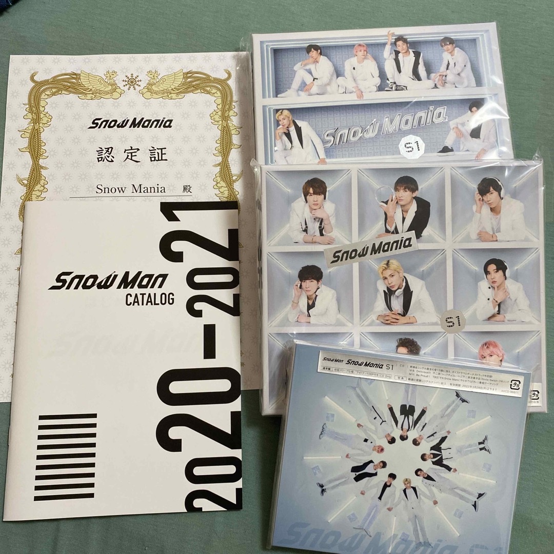 SnowMan 1st Album Snow Mania S1