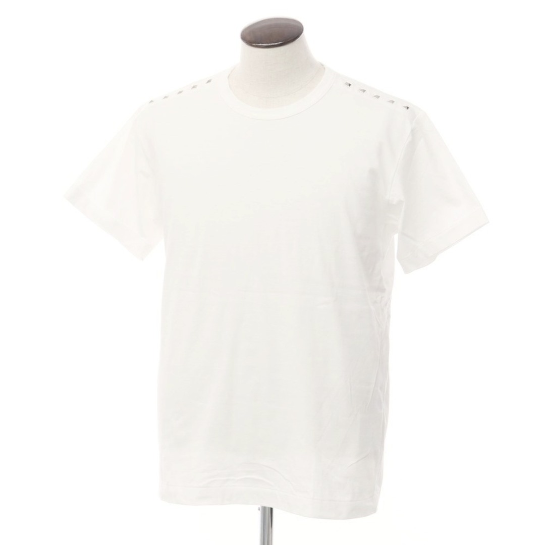 アイテム半袖Ｔシャツメンズコムデギャルソンオムプリュス COMME des GARCONS HOMME PLUS 2013年春夏 スタッズ 半袖Ｔシャツ ホワイト【サイズL】【メンズ】