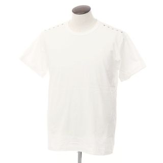 コムデギャルソンオムプリュス(COMME des GARCONS HOMME PLUS)の【中古】コムデギャルソンオムプリュス COMME des GARCONS HOMME PLUS 2013年春夏 スタッズ 半袖Ｔシャツ ホワイト【サイズL】【メンズ】(Tシャツ/カットソー(半袖/袖なし))