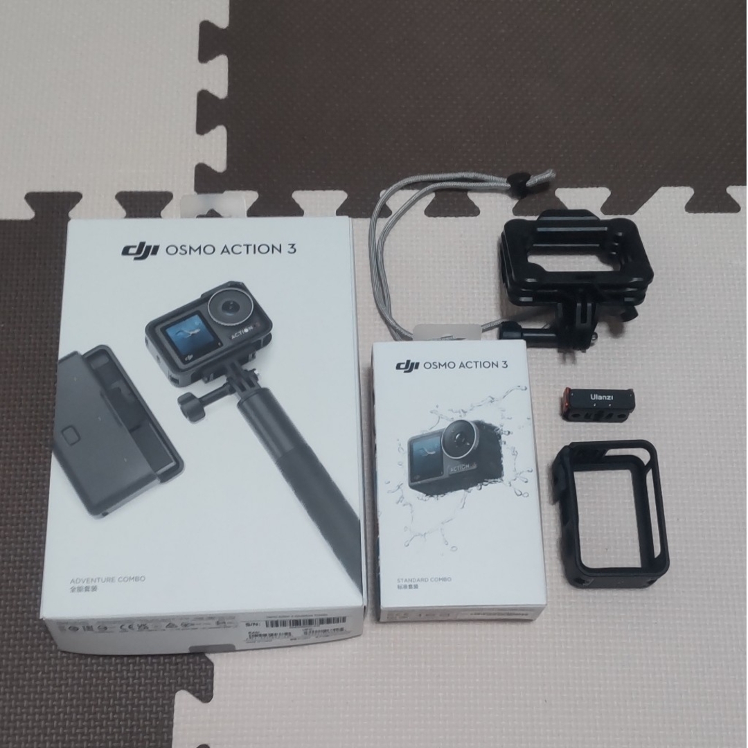 最終値下げ☆おまけ】DJI Osmo Action 3 アドベンチャーコンボ-