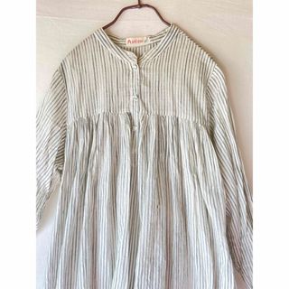 wirrow ロングコットンリネンワンピース　2019ss