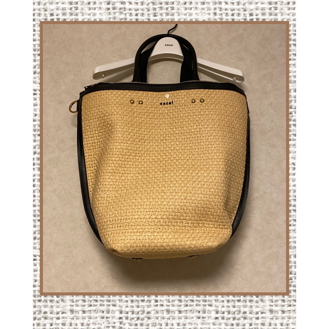 Sacai サカイ《美品✰レア》トートバッグ かごバッグ サマーbag Sacai サカイ《美品✰レア》トートバッグ かごバッグ サマーbag