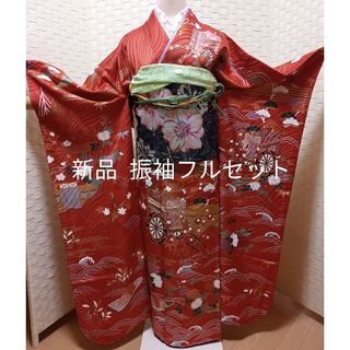週末限定!☆used品☆ 成人式 総絞り 豪華振袖7点セット | agakiza.rw