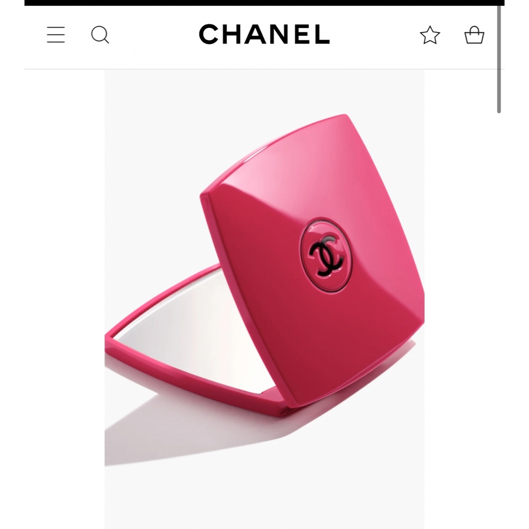 ファッション小物CHANEL ミラー