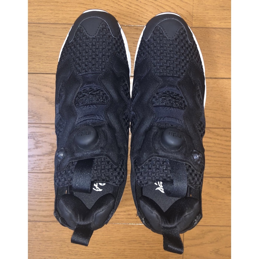 27.5cm 美品 REEBOK INSTA PUMP FURY WOVEN 黒