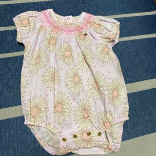 ケイトスペードニューヨーク(kate spade new york)のケイトスペード　子供服ロンパース　70センチ(ロンパース)