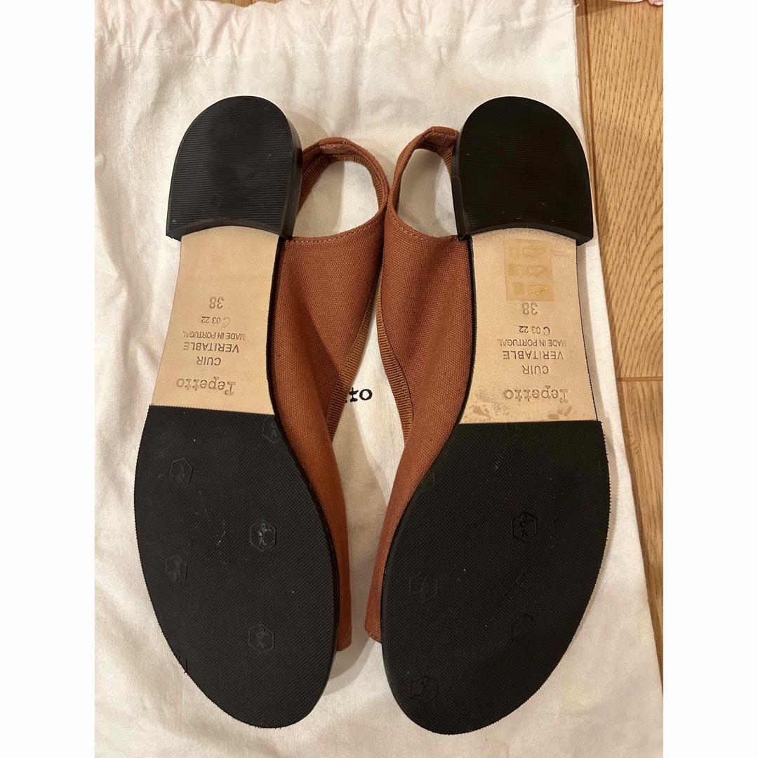 repetto(レペット)のレペット　reppetto サンダル　38 裏張り済み レディースの靴/シューズ(サンダル)の商品写真