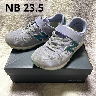 ニューバランス(New Balance)のs100e ニューバランス キッズスニーカー ゴム紐 マジックテープ(スニーカー)