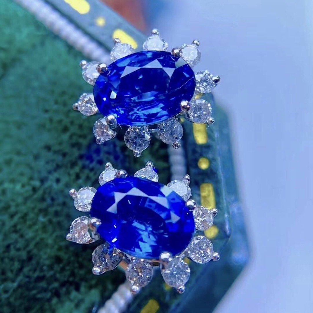 天然 ブルーサファイア ダイヤ リング2.18ct k18 ¥ - アクセサリー 天然 ブルーサファイア ダイヤ リング2.18ct k18 ¥ - アクセサリー