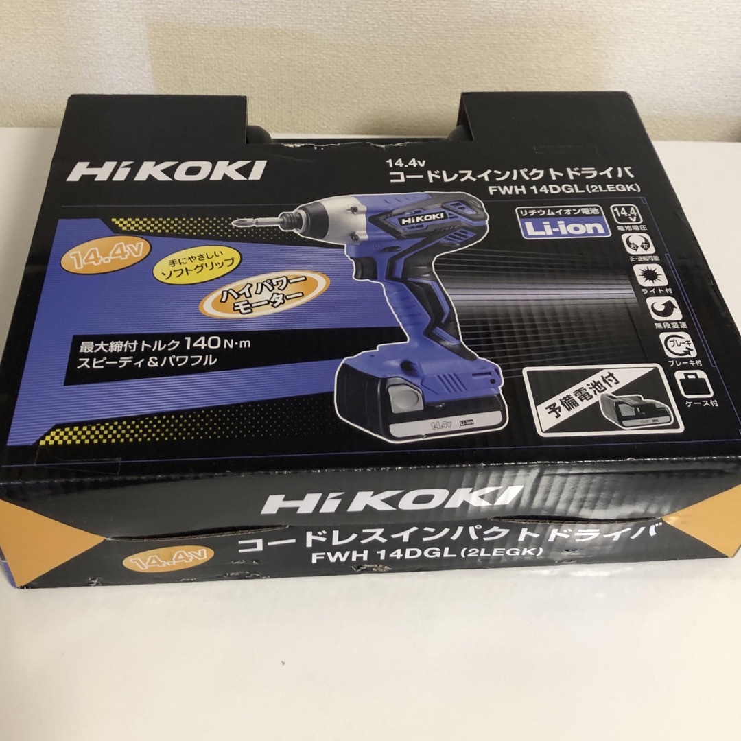 HiKOKI 日立工機 FWH14DGL インパクトドライバ 充電器 新品未開封