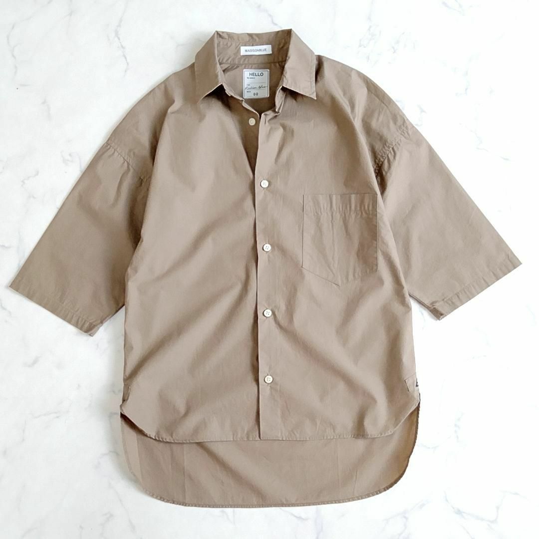 シルバーグレー サイズ マディソンブルー J・BRADLEY SHIRT 半袖