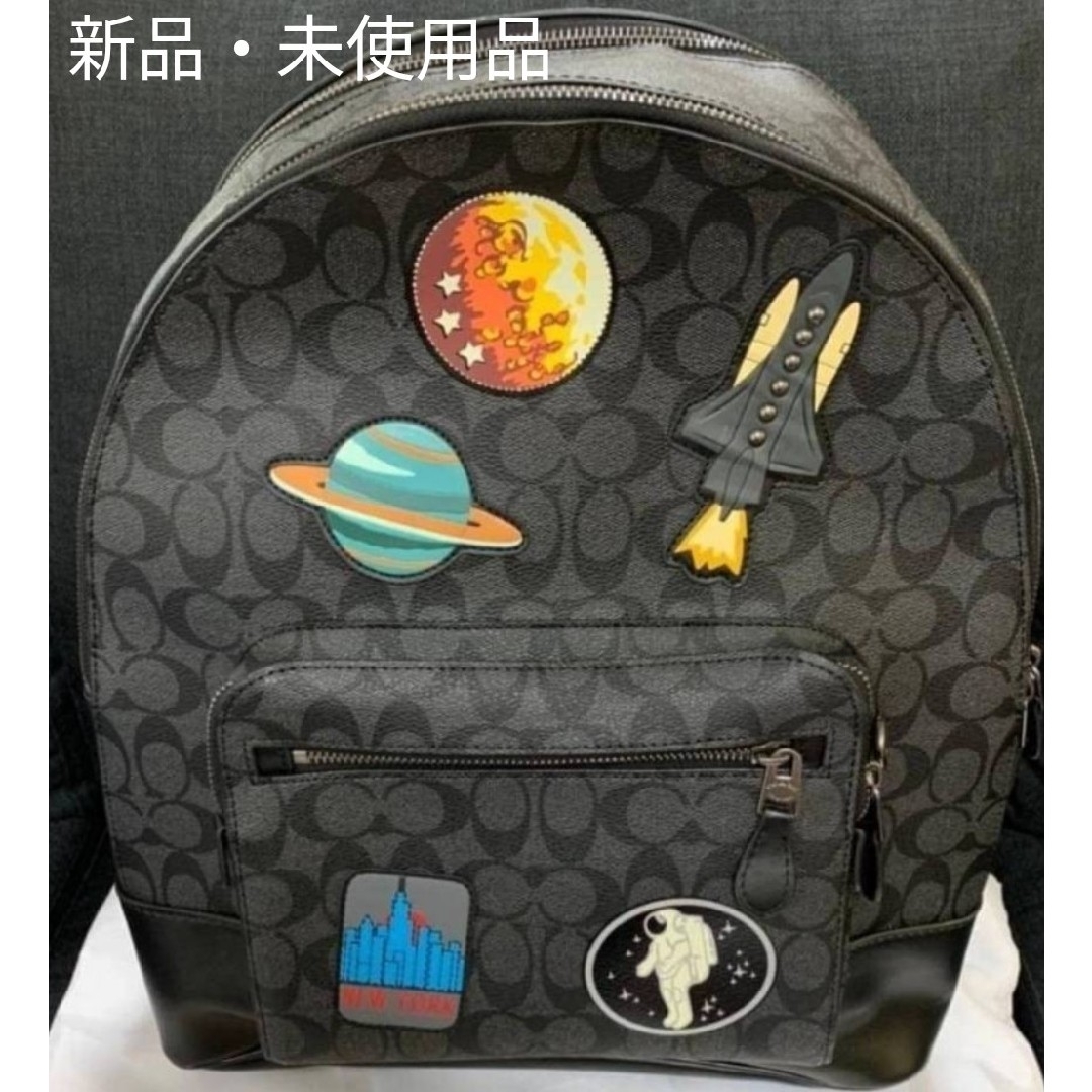 COACH(コーチ)の【北電子様専用】コーチ　ユニセックスリュック　NASAインスピレーション レディースのバッグ(リュック/バックパック)の商品写真