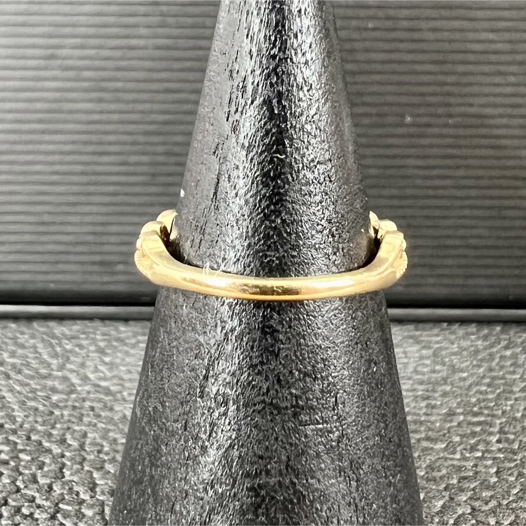 (C71404)K18ダイヤリング   ダイヤ0.03   約5号  18金指輪 レディースのアクセサリー(リング(指輪))の商品写真