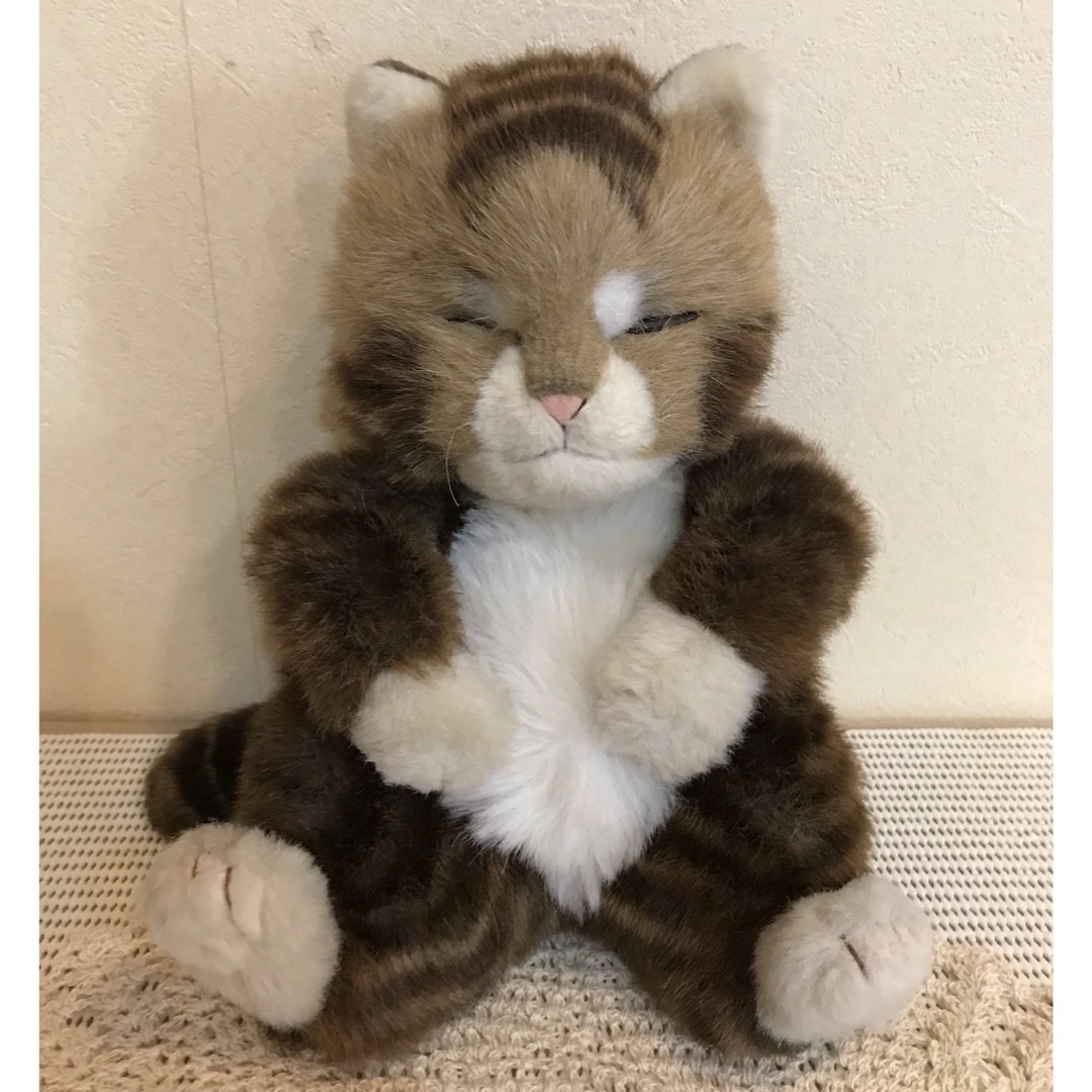 ★昭和レトロ オリエルタルトーイ【ジョリーマンマ】眠り猫 ぬいぐるみ★ ★昭和レトロ オリエルタルトーイ【ジョリーマンマ】眠り猫 ぬいぐるみ★