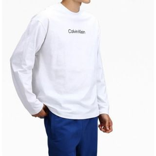 カルバンクライン(Calvin Klein)のCalvin KleinロングTシャツ男女兼用(Tシャツ(半袖/袖なし))