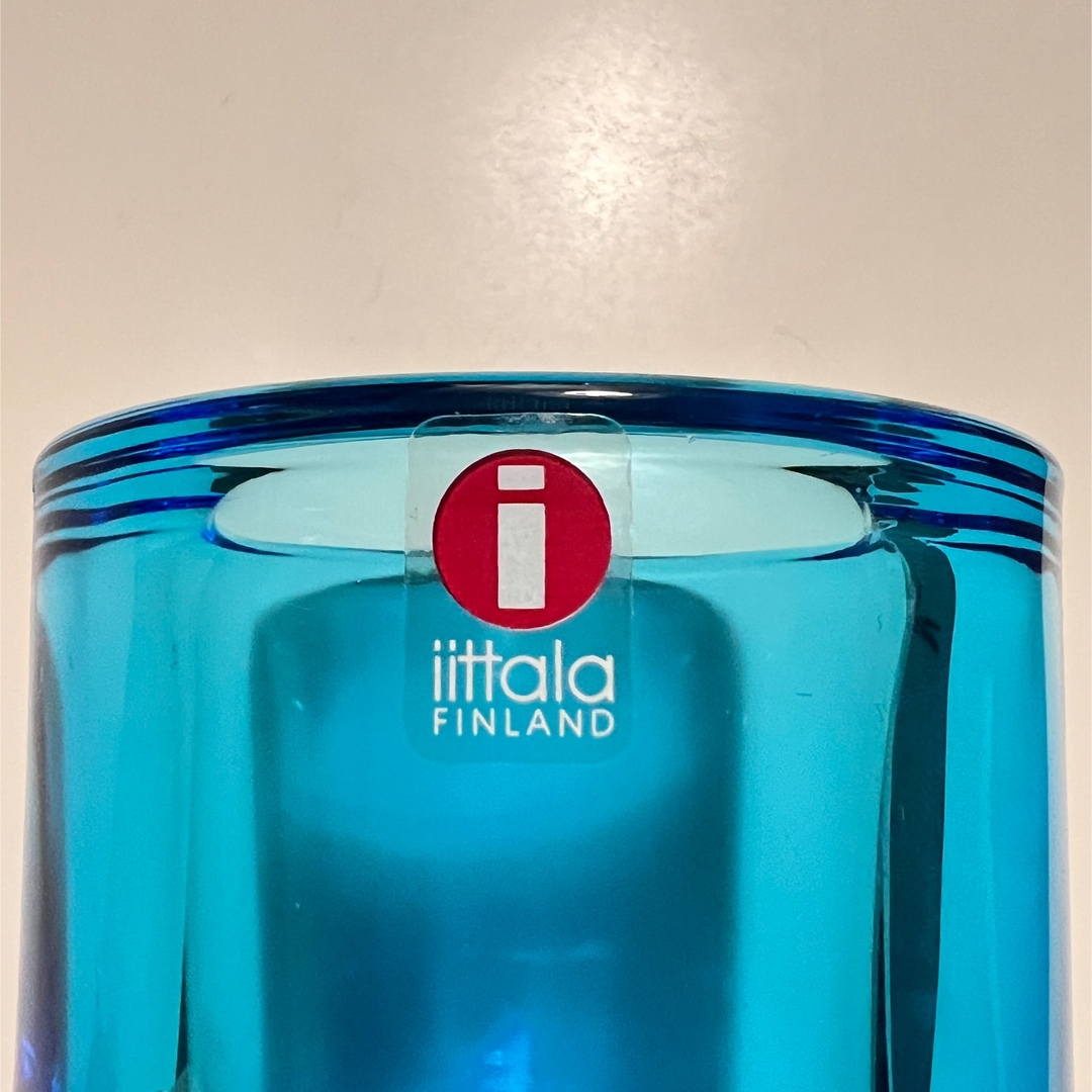 iittala(イッタラ)のiittala marimekko kivi 廃盤品 コバルトブルー？ インテリア/住まい/日用品のインテリア小物(その他)の商品写真