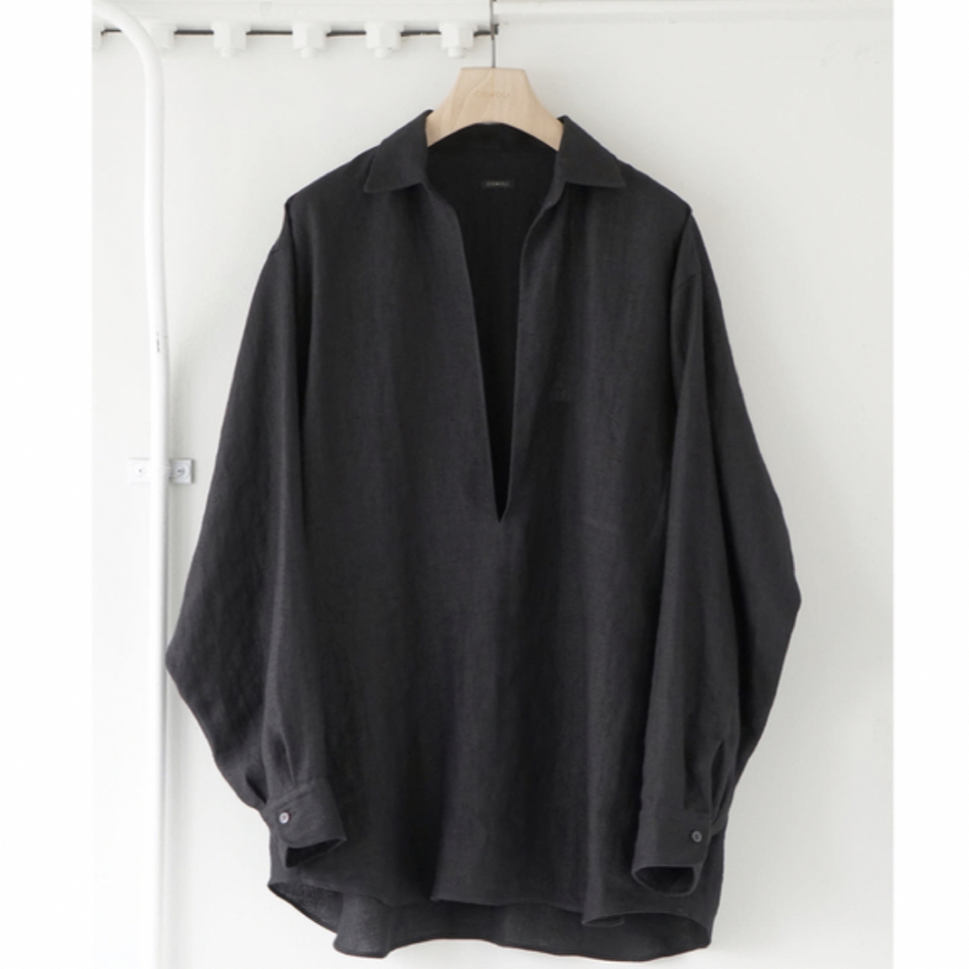 COMOLI - comoli 23ss カナパプルオーバーシャツ サイズ3の通販 COMOLI - comoli 23ss カナパプルオーバーシャツ サイズ3の通販
