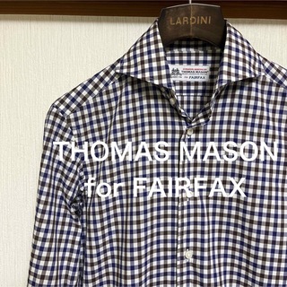 フェアファクス(FAIR FAX)の【極美品】THOMAS MASON for FAIRFAX チェックシャツ(シャツ)