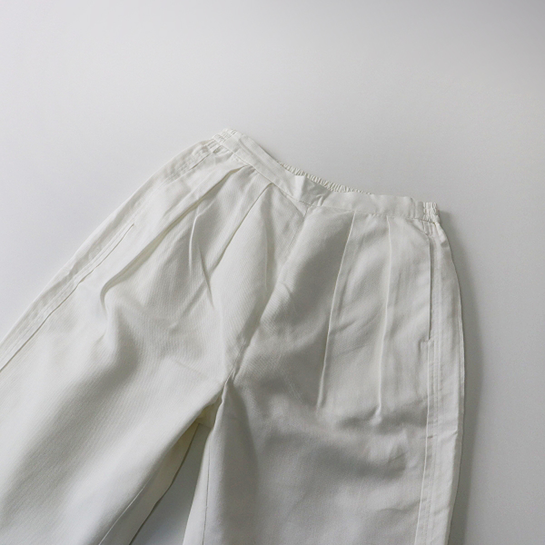 WHITE(ホワイト)の2022 WHYTO. ホワイト Tencell Denim Easy pants テンセルデニムイージーパンツ 38/ホワイト 白 ボトムス【2400013424578】 レディースのパンツ(カジュアルパンツ)の商品写真