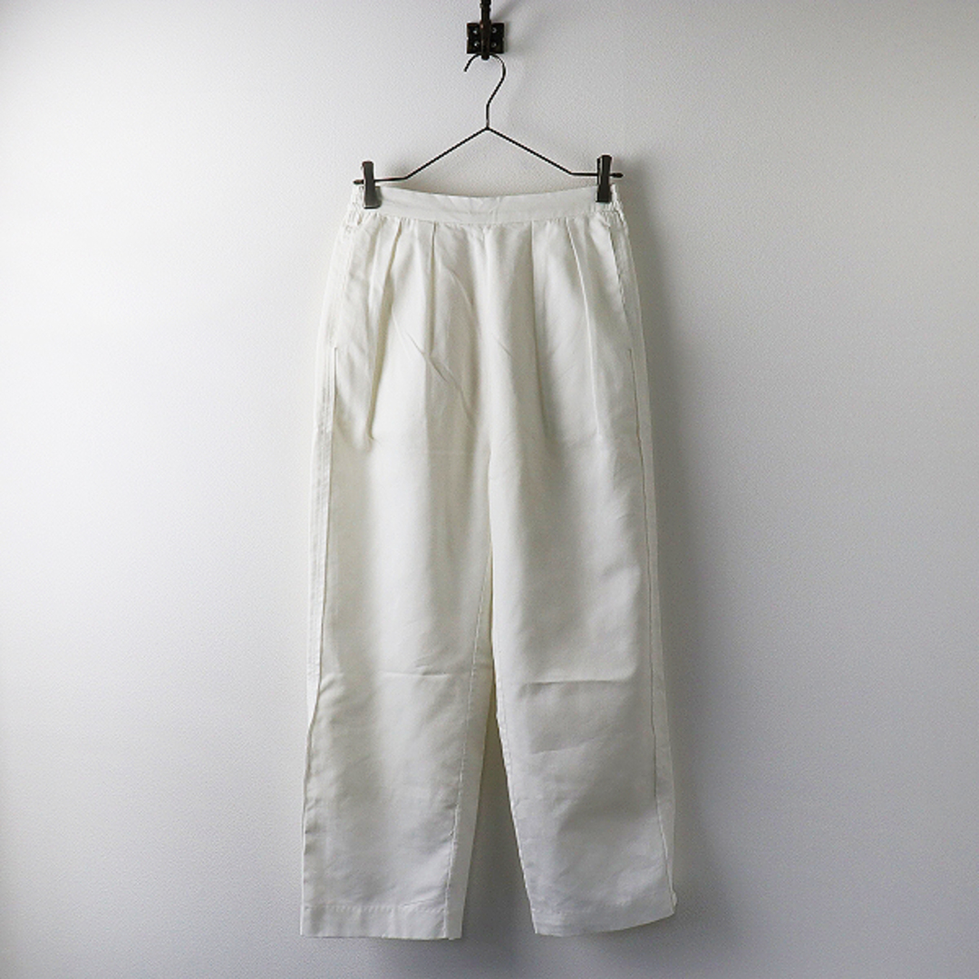 WHITE(ホワイト)の2022 WHYTO. ホワイト Tencell Denim Easy pants テンセルデニムイージーパンツ 38/ホワイト 白 ボトムス【2400013424578】 レディースのパンツ(カジュアルパンツ)の商品写真