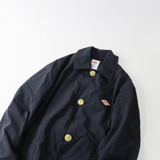 ダントン(DANTON)のDANTON ダントン NYLON TAFFETA ナイロンタフタコート 34/ブラック系 ステンカラー ハオリ 羽織【2400013417235】(その他)