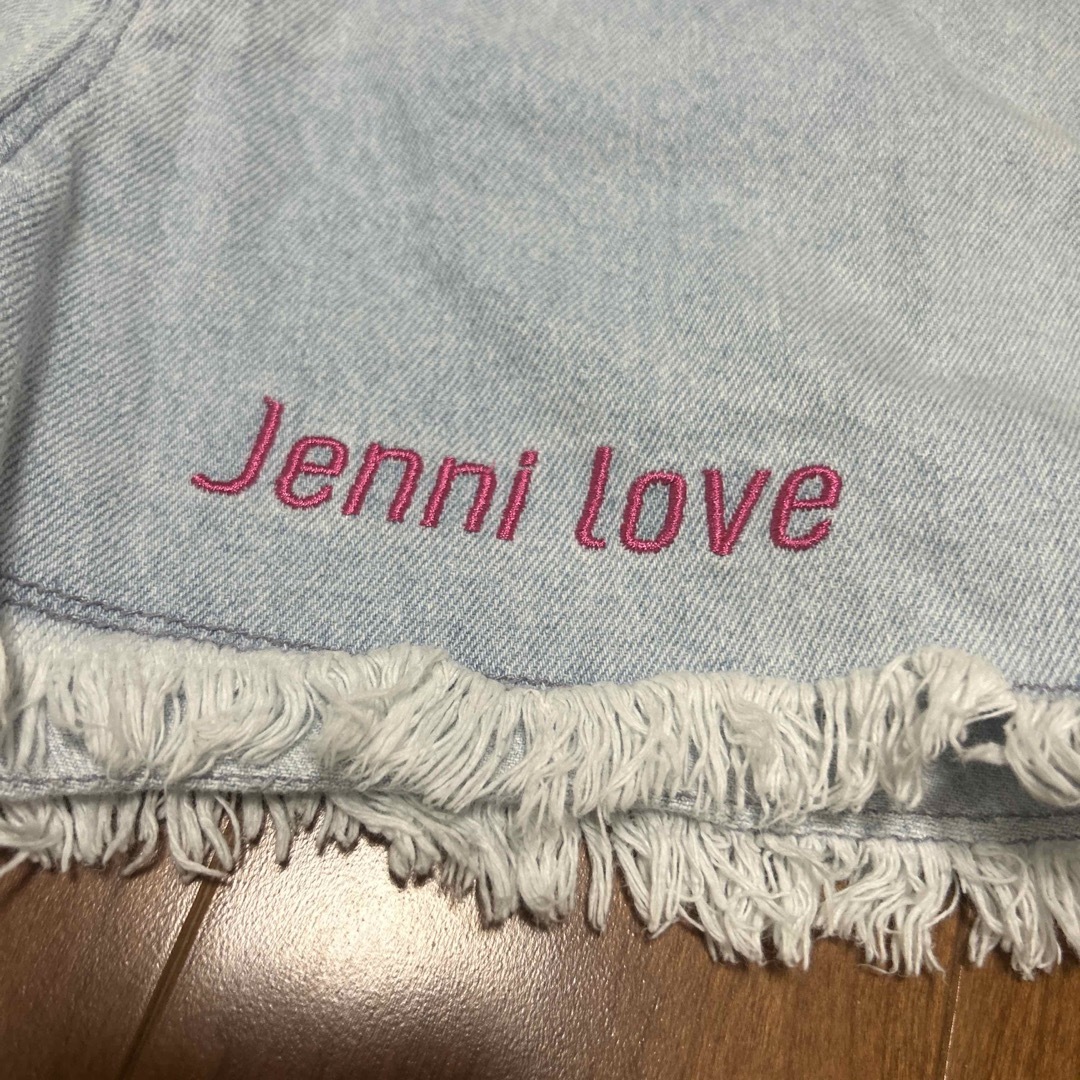 JENNI(ジェニィ)のジェニィ Jenni デニムパンツ 短パン ズボン アジャスター付き 140 キッズ/ベビー/マタニティのキッズ服女の子用(90cm~)(パンツ/スパッツ)の商品写真