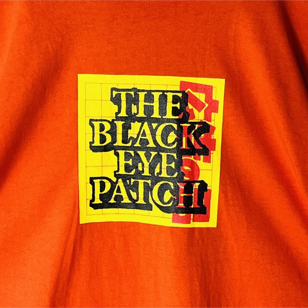 【人気Lサイズ】ブラックアイパッチ ビックロゴ 広告の品 入手困難 Tシャツ