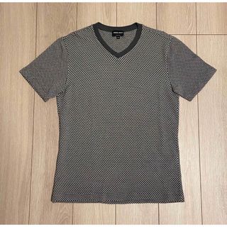 ジョルジオアルマーニ(Giorgio Armani)の【夏物一掃SALE】【GIORGIO ARMANI】メンズトップス（50）美品(Tシャツ/カットソー(半袖/袖なし))